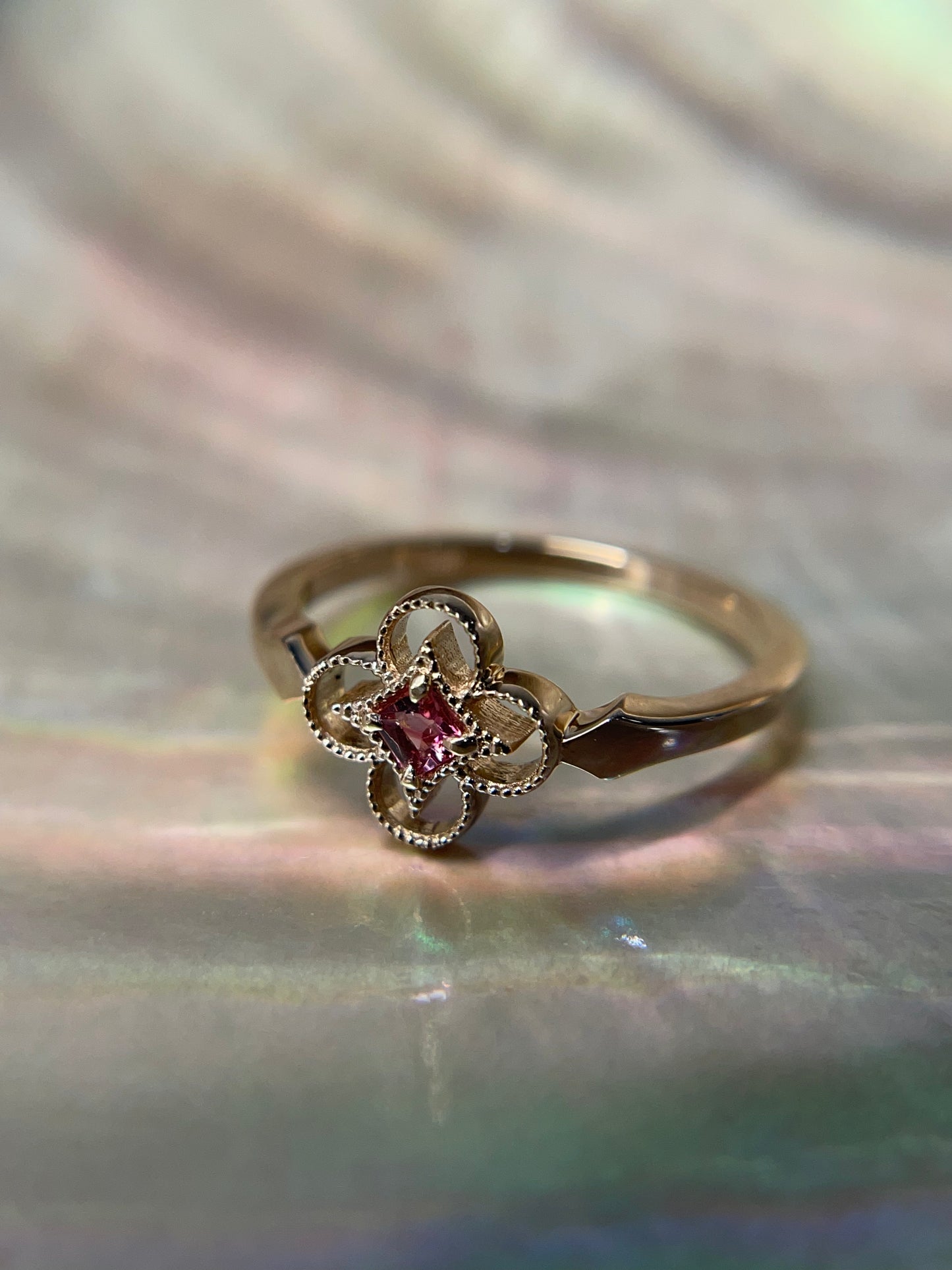 Quatrefoil Ring