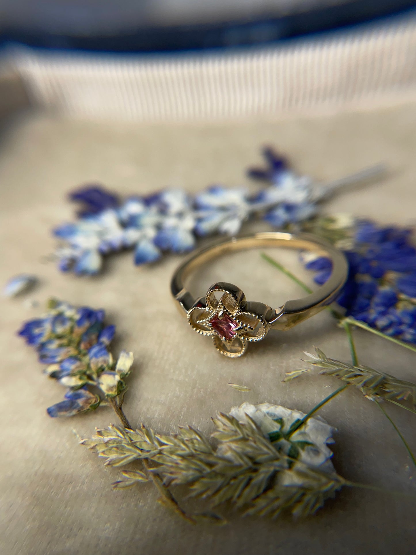 Quatrefoil Ring